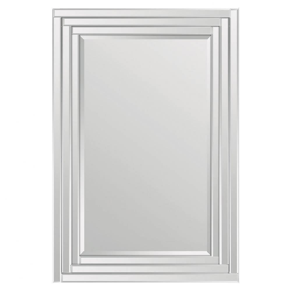 Beveled Multi-Level Mirror