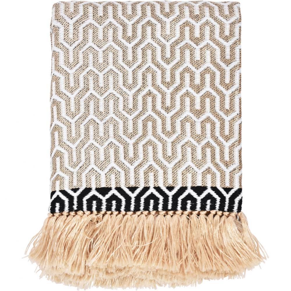Machine Woven Outdoor Throw