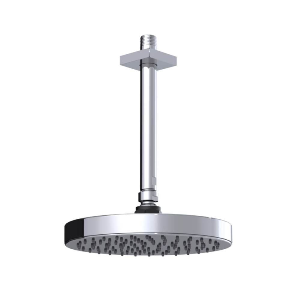 8'' Ceiling Mount Shower Head with Shower Arm & Flange