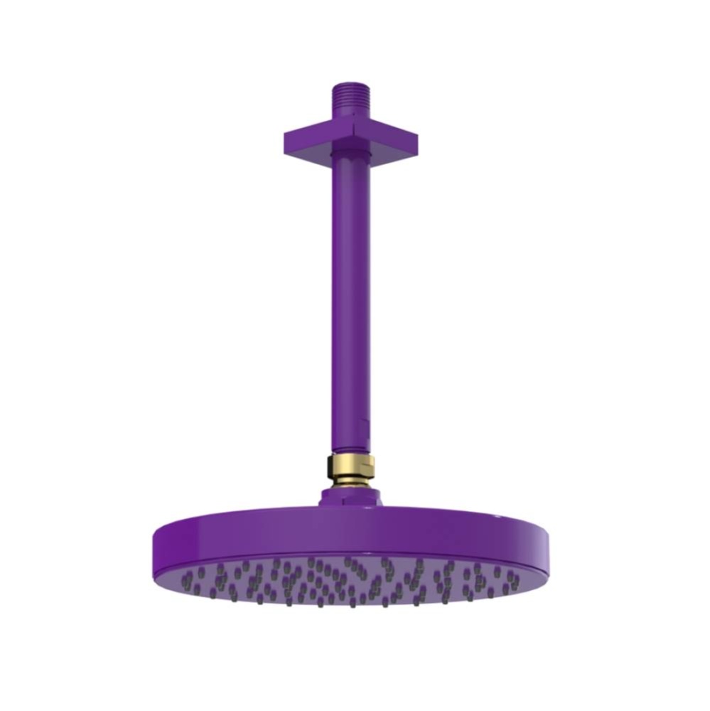 8'' Ceiling Mount Shower Head with Shower Arm & Flange