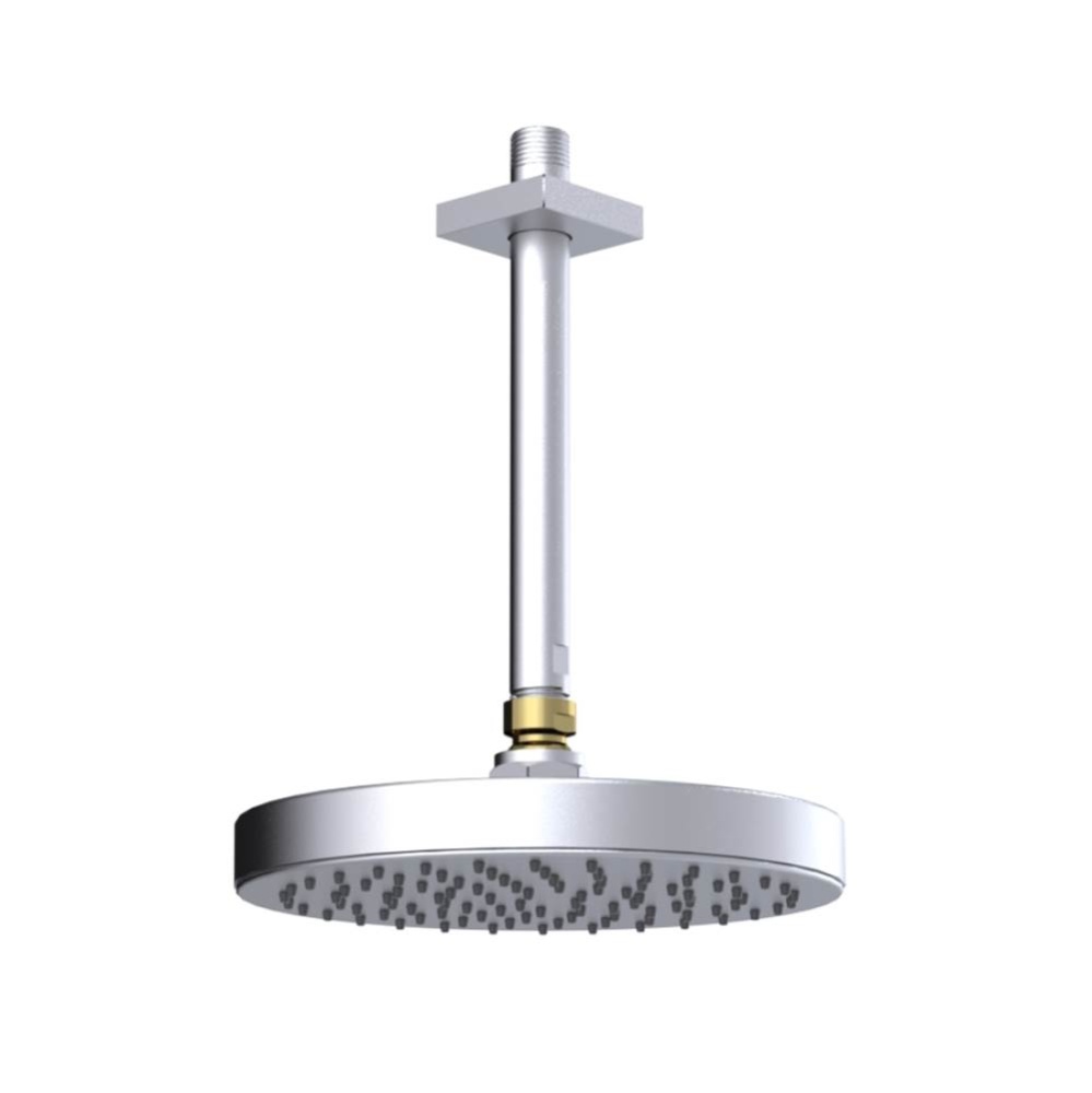8'' Ceiling Mount Shower Head with Shower Arm & Flange