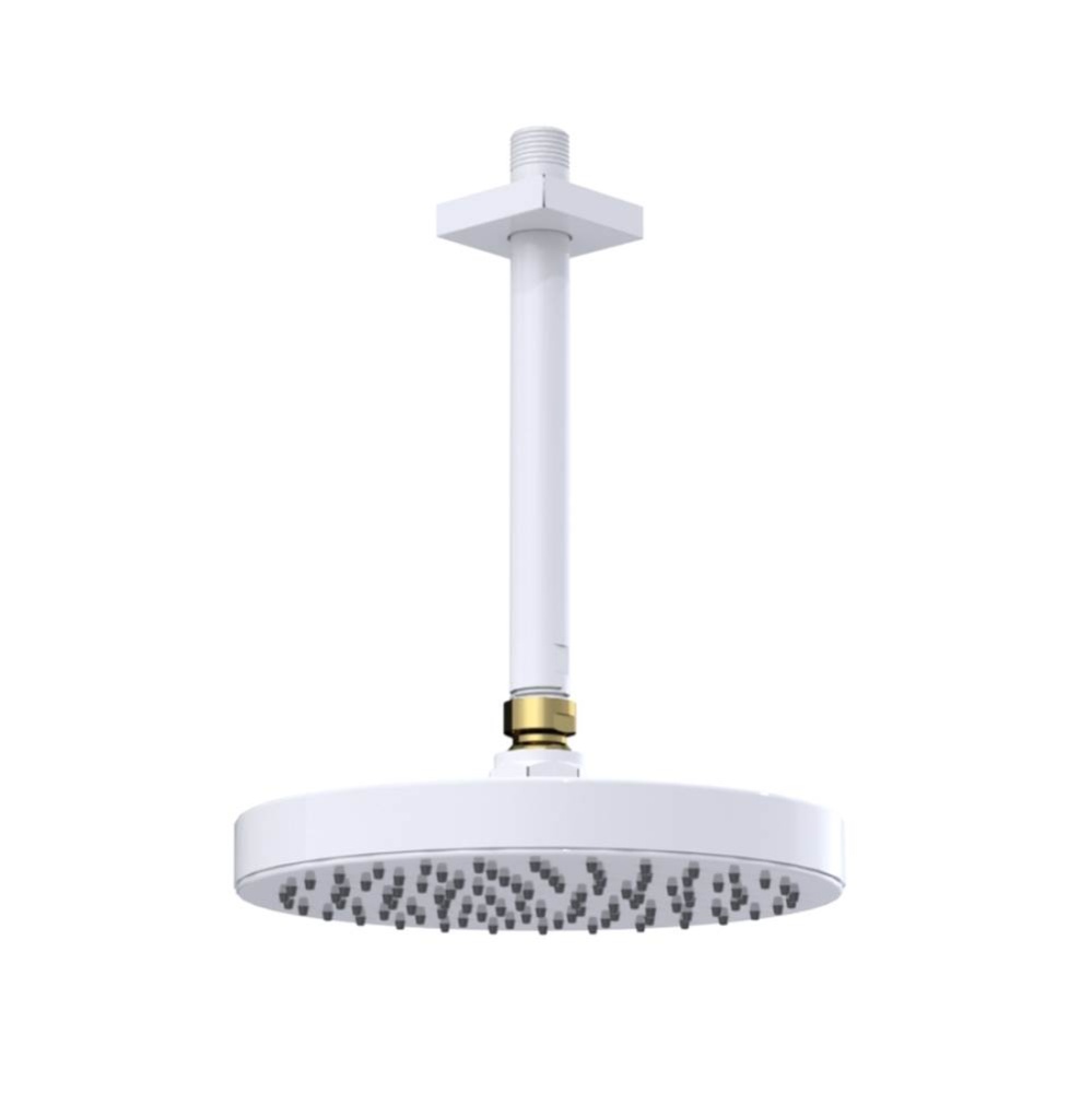 8'' Ceiling Mount Shower Head with Shower Arm & Flange