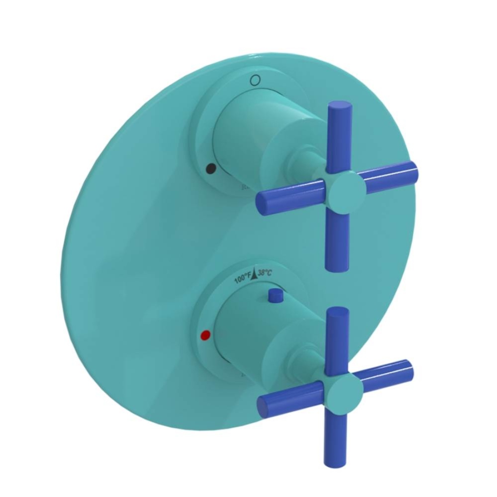 Temperature Control Valve with Stops & Two Way Diverter with Shut-Off (Trim Only)
