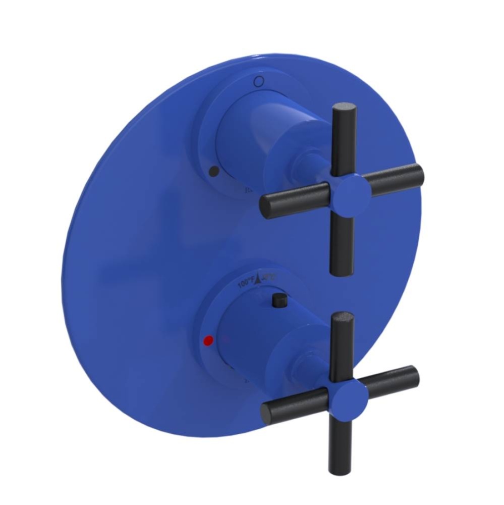 Temperature Control Valve with Stops & Two Way Diverter with Shut-Off (Trim Only)