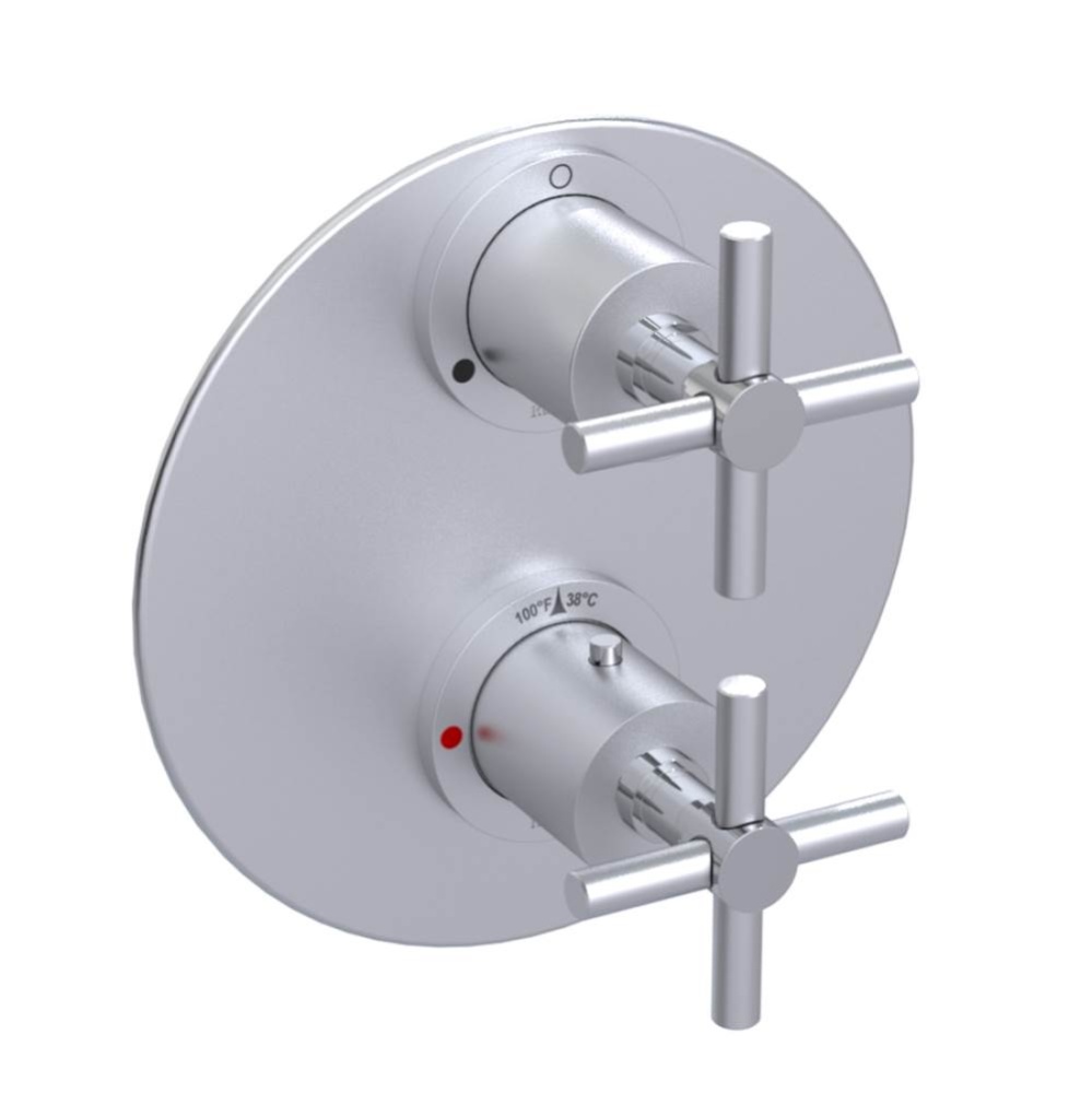 Temperature Control Valve with Stops & Two Way Diverter with Shut-Off (Trim Only)