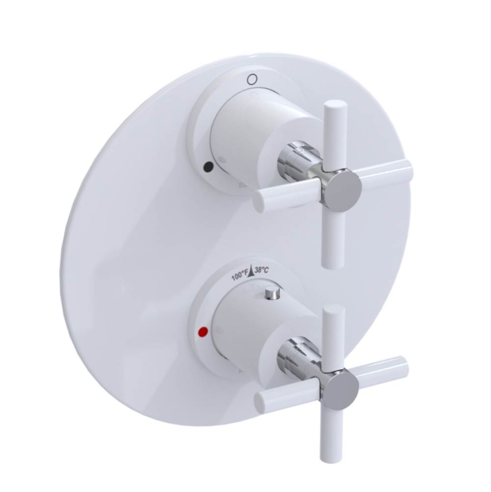 Temperature Control Valve with Stops & Two Way Diverter with Shut-Off (Trim Only)