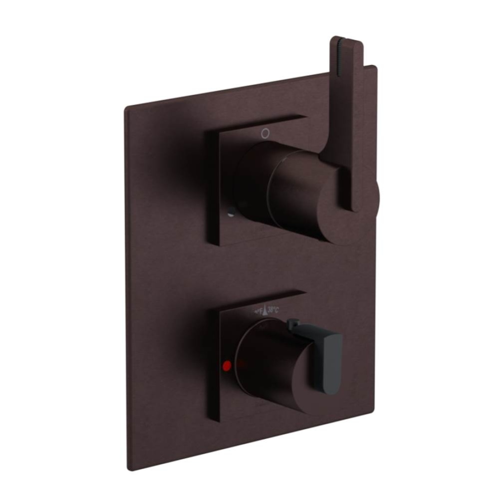 Temperature Control Valve with Stops & Two Way Diverter with Shut-Off (Trim Only)