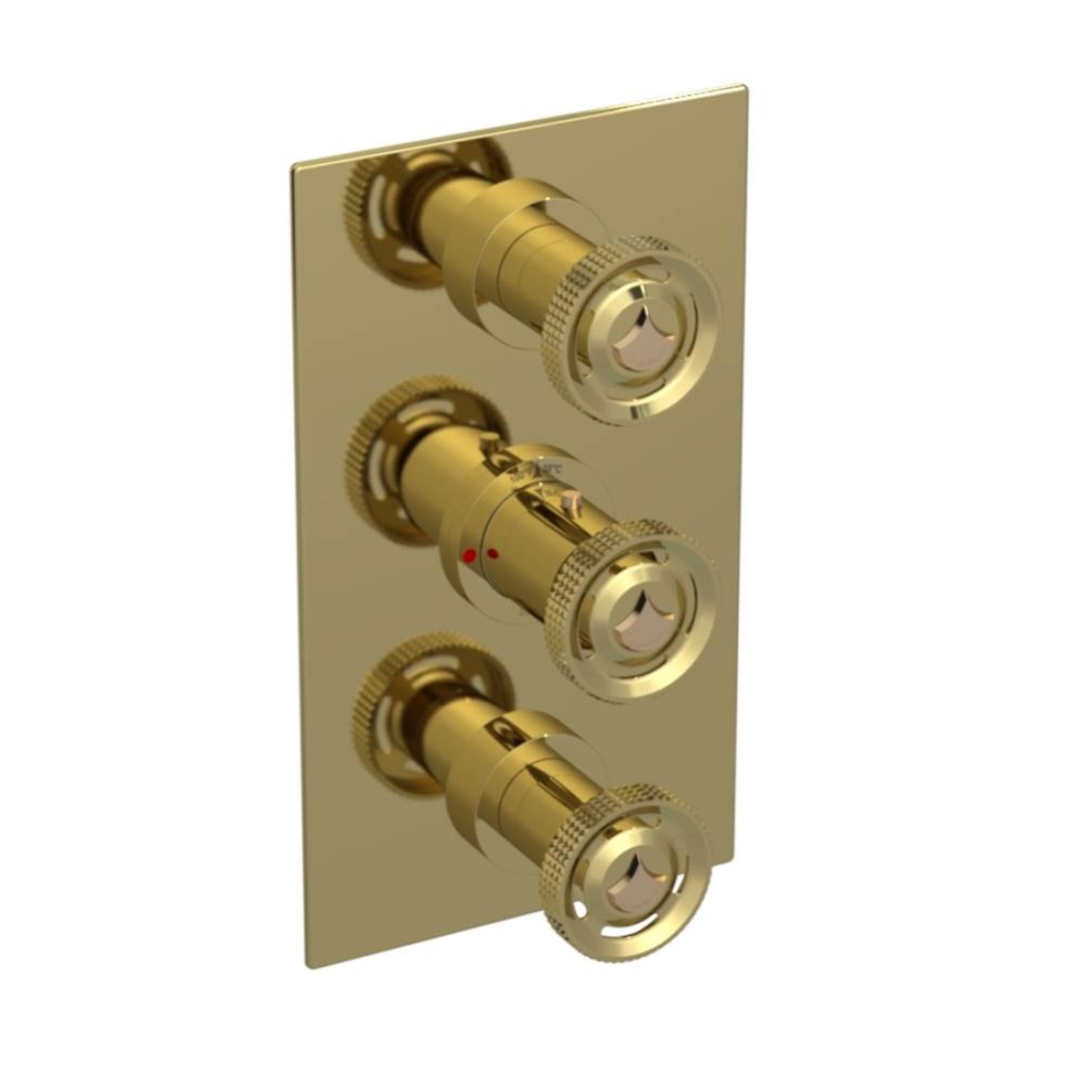 Temperature Control Valve with Stops & Two Volume Controls  (Trim Only)