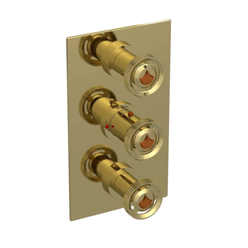 Temperature Control Valve with Stops & Two Volume Controls  (Trim Only)