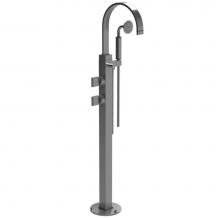 Rubinet Canada 3GRTQCHCH - Tub Filler Floor Mnt W/Hhs