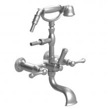 Rubinet Canada 3WFMLCHGD - Tub Filler Wall Mnt W/Hhs