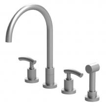 Rubinet Canada 8BHOLPNPN - Widespread Kitchen W/Handspray