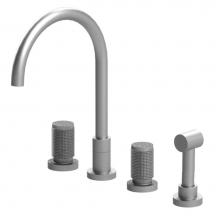 Rubinet Canada 8BHORCHCH - Widespread Kitchen W/Handspray