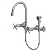 Rubinet Canada 8XFMCCHCH - Wall Mnt Kitchen Bridge W/Hhs