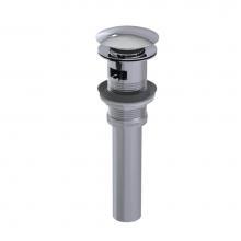 Rubinet Canada 9DPU13CH - Push-up Drain with Overflow