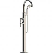 Rubinet Canada 3GRTLCHMW - Tub Filler Floor Mnt W/Hhs