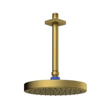 Rubinet Canada 4F218ABMBJ - 8'' Ceiling Mount Shower Head with Shower Arm & Flange