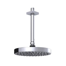 Rubinet Canada 4F218CHMB - 8'' Ceiling Mount Shower Head with Shower Arm & Flange