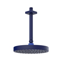 Rubinet Canada 4F218MDBJ - 8'' Ceiling Mount Shower Head with Shower Arm & Flange