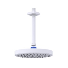 Rubinet Canada 4F218MWBJ - 8'' Ceiling Mount Shower Head with Shower Arm & Flange