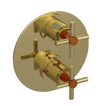 Rubinet Canada T2QGNCNBACM - Temperature Control Valve with Stops & Two Way Diverter with Shut-Off (Trim Only)