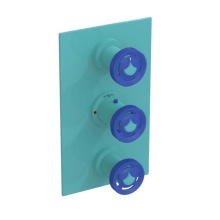 Rubinet Canada T4SLARAQBJ - Temperature Control Valve with Stops & Two Volume Controls  (Trim Only)