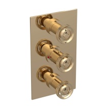 Rubinet Canada T4SLARGDGD - Temperature Control Valve with Stops & Two Volume Controls  (Trim Only)