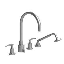 Rubinet Canada T5HLALCHRD - Trim Roman Tub 4 Pc W/Hhs