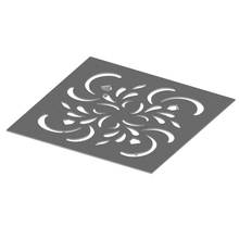 Rubinet Canada T9FSD22SN - Shower Drain For Concrete Base Paisley Trim Only