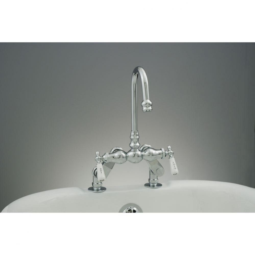 Chrome Deck Mount Faucet