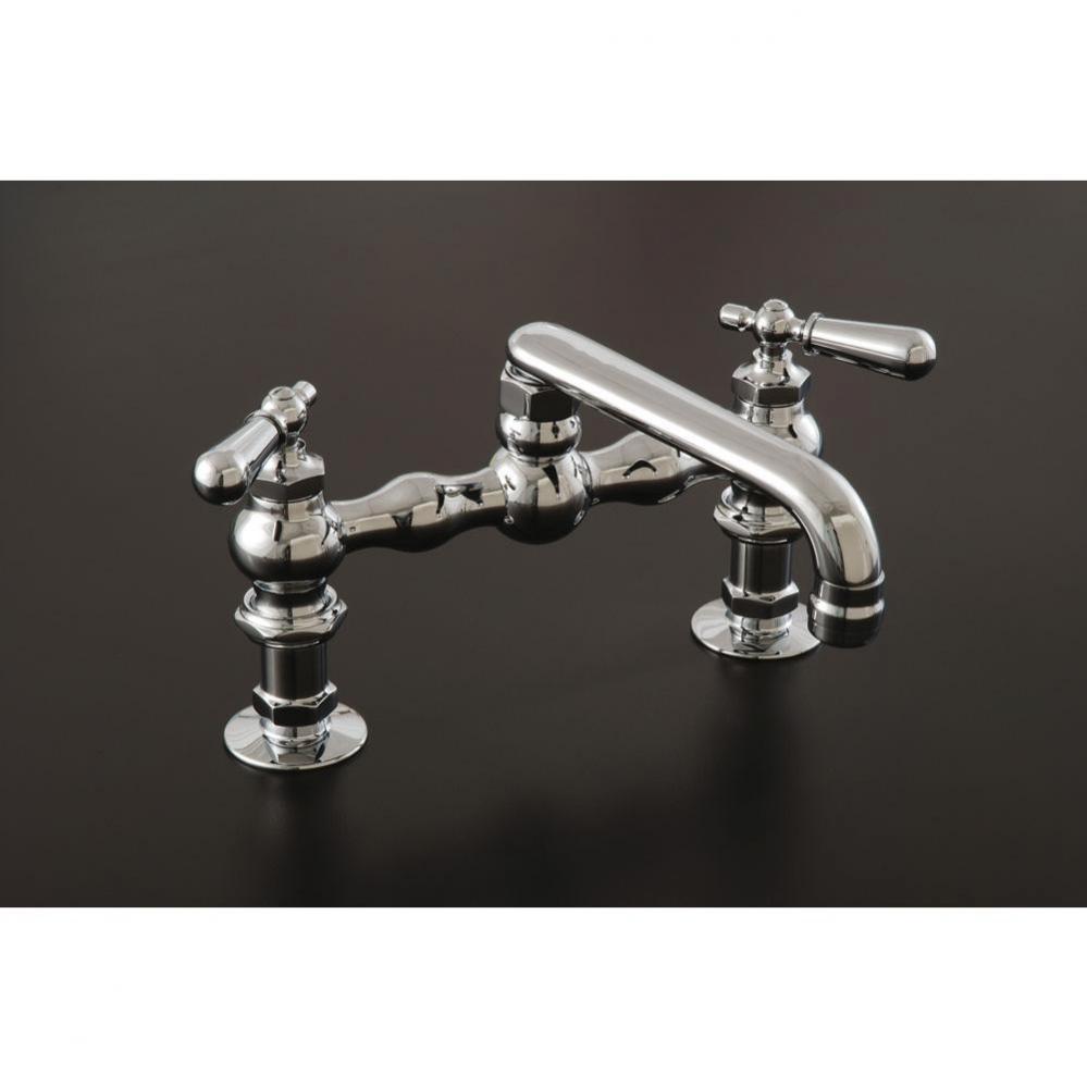 Chrome Deck Mt Kitchen Faucet. 6apos;apos; Swivel Spout