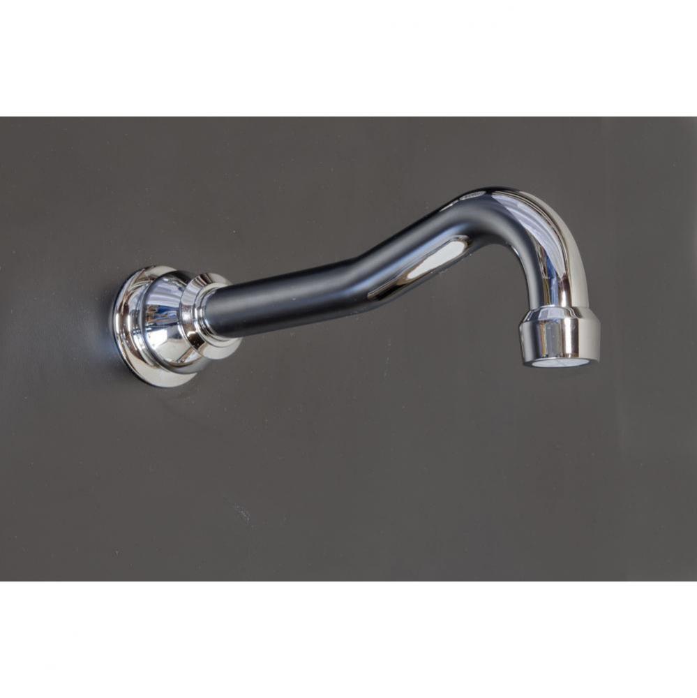 Chrome 10 1/2'' Tub Spout, 1/2'' Ips Female Connection
