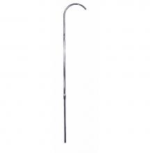 Strom Living P0009C - Chrome Shower Riser With 10apos;apos; Gooseneck Projection