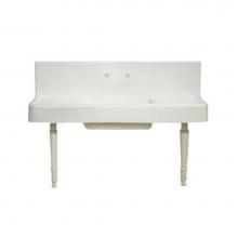 Strom Living P0814 - P0814 The Clarion 5apos;apos; Cast Iron Farmhouse Drainboard Sink With P0813 S