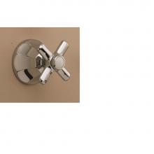 Strom Living P0929C - Chrome Volume Control Valve With Deco Escutcheon And Deco Crosspoint Handle
