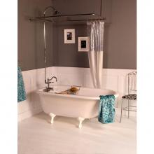 Strom Living P1071EXTC - Chrome Thermostatic Shower Enclosure Set Includes Faucet, Riser, Extended 57'' X