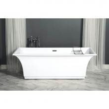 Strom Living P1154N - The Elizabeth 70'' Acrylic Tub