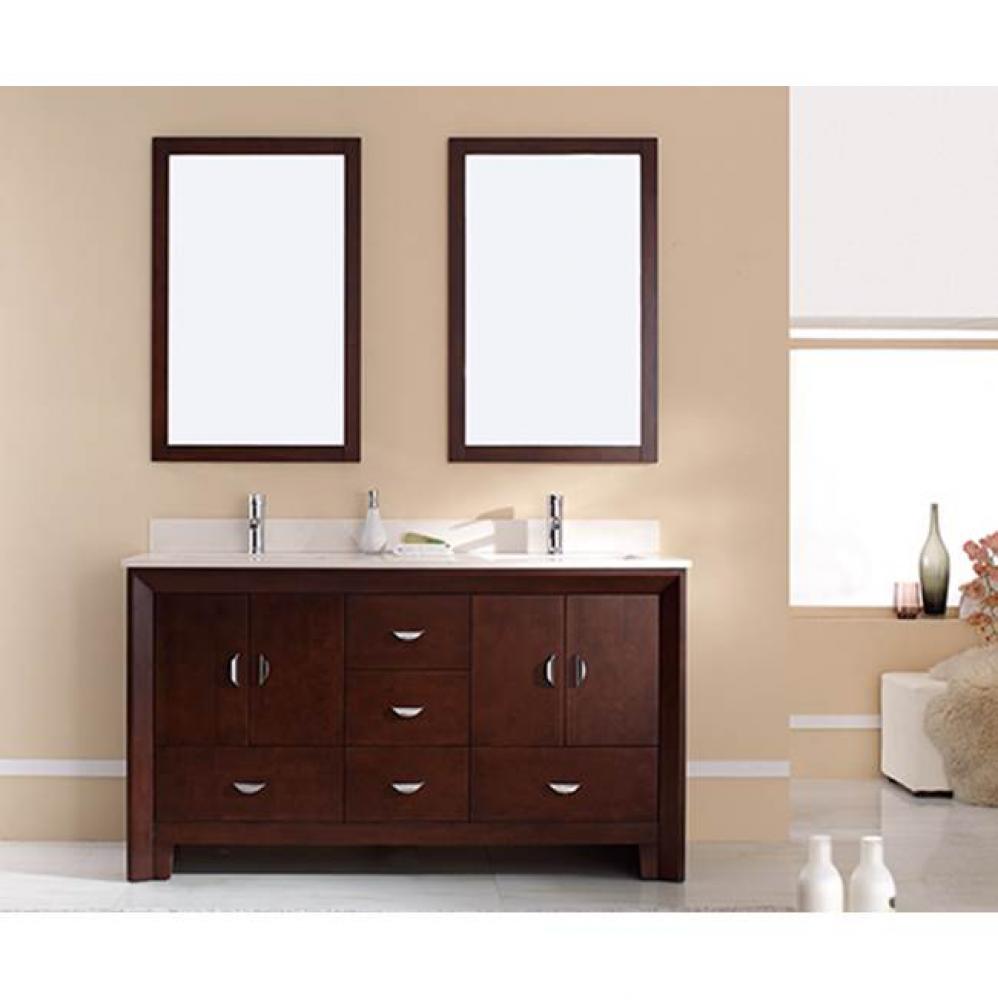 Kodo 61'' double-sink vanity