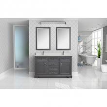 Tidal Bath Canada CMDC-618100-QA - Camden 61'' double-sink vanity