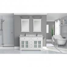 Tidal Bath Canada HTGC-603100-AW - Heritage 60'' single-sink vanity