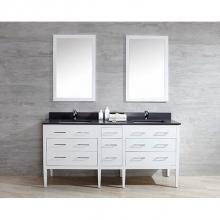 Tidal Bath Canada SYDC-733100-QG - Sydney 73'' double-sink vanity