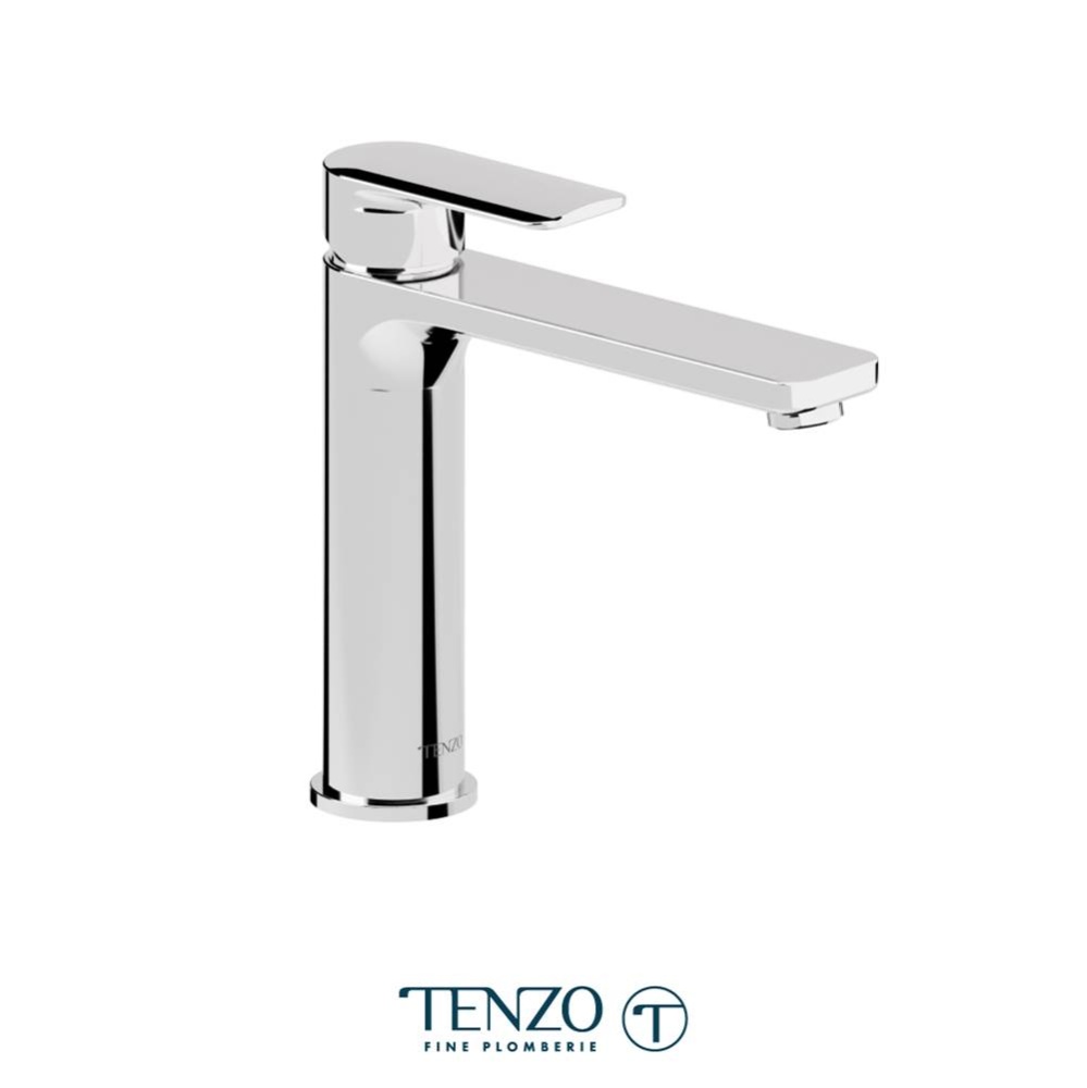 Delano single hole tall lavatory faucet chrome