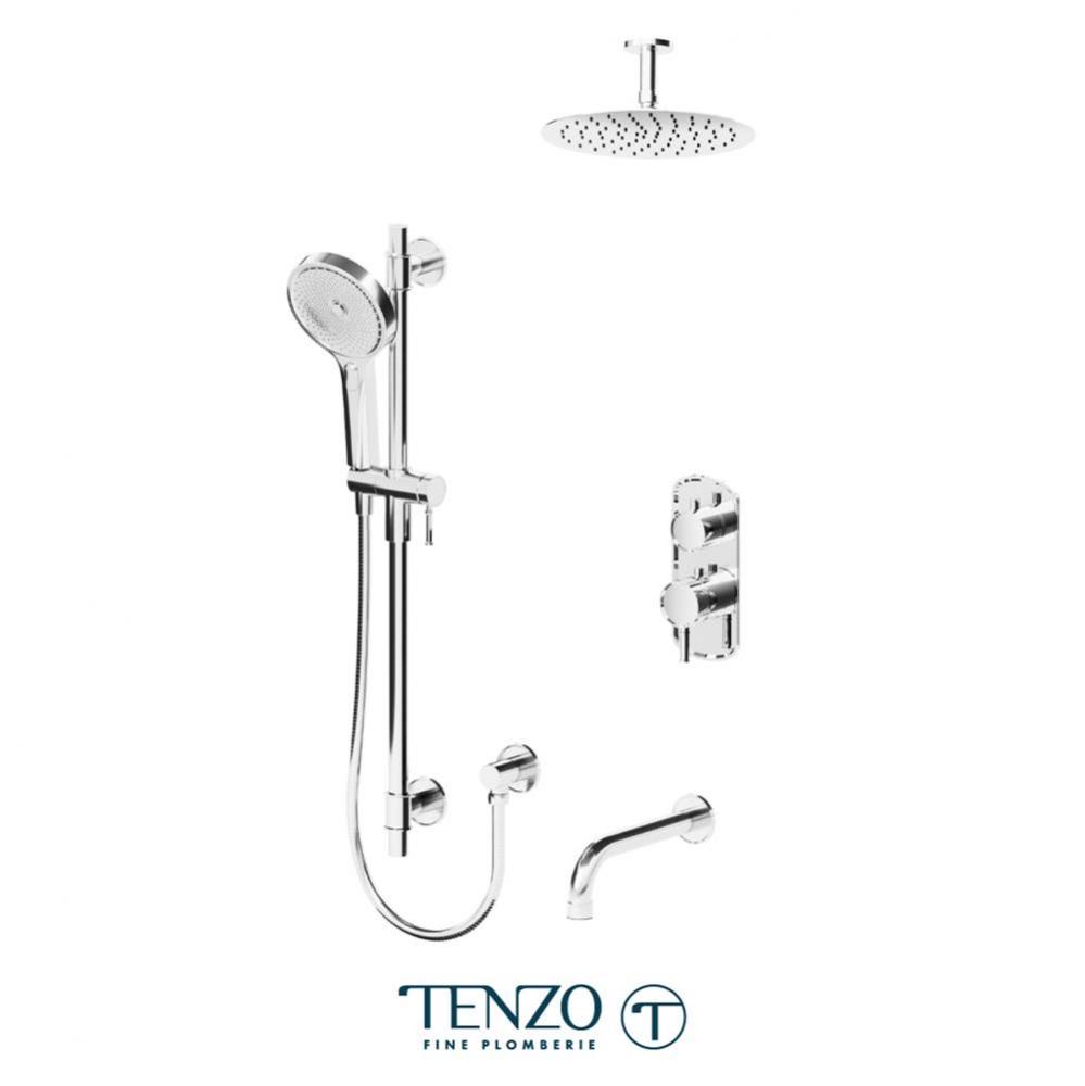 Alyss T-Box kit 3 functions thermo chrome finish