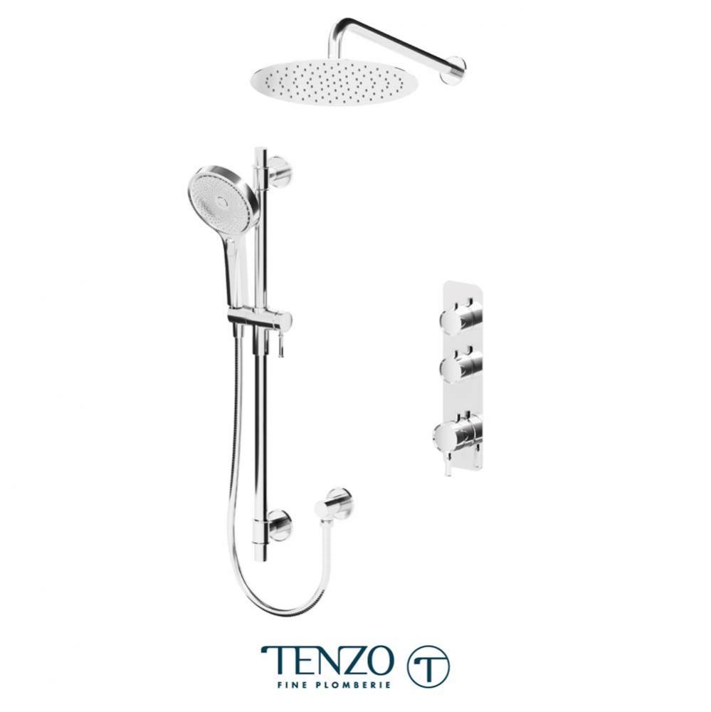 Trim for Alyss Extenza kit 2 functions thermo chrome finish