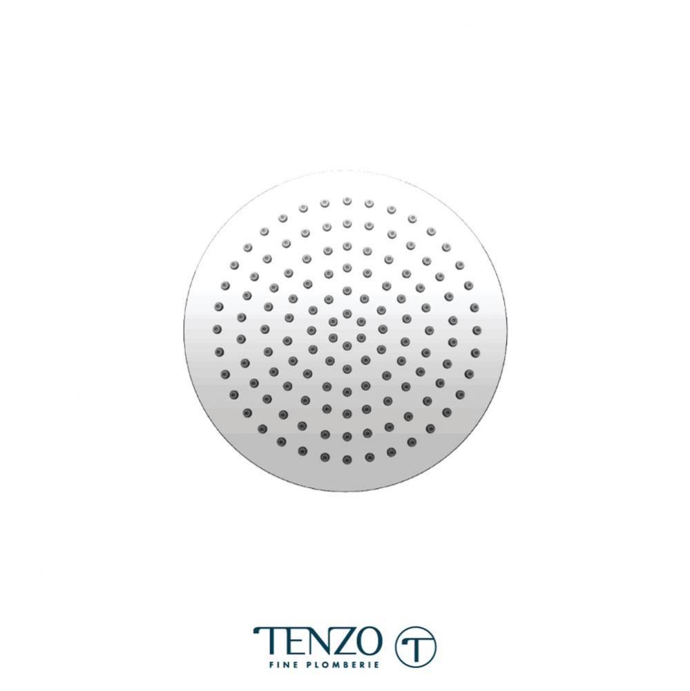 Ceiling shower head round 20x20cm (8po) chrome