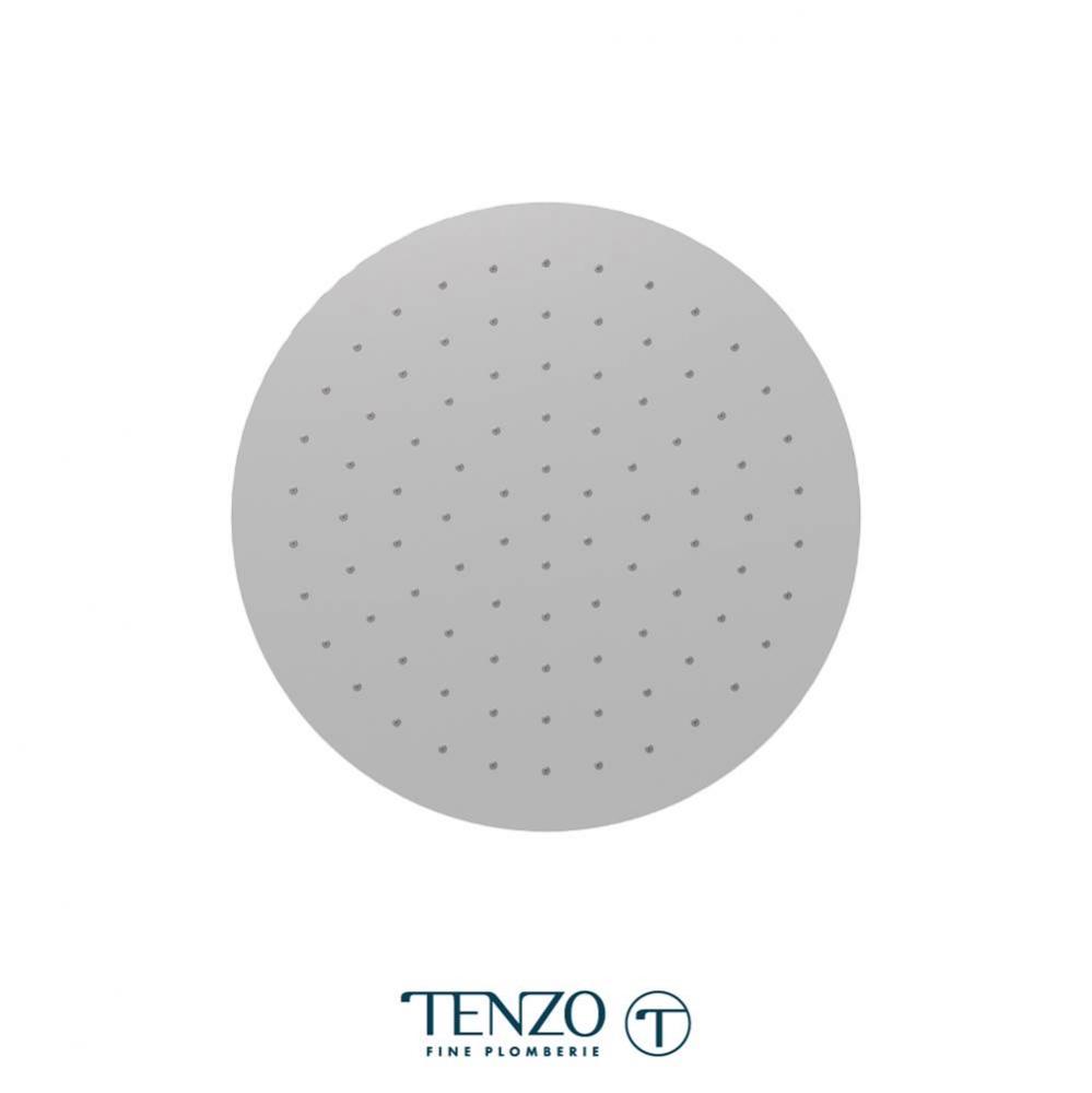 Ceiling shower head round 30x30cm (12po) chrome