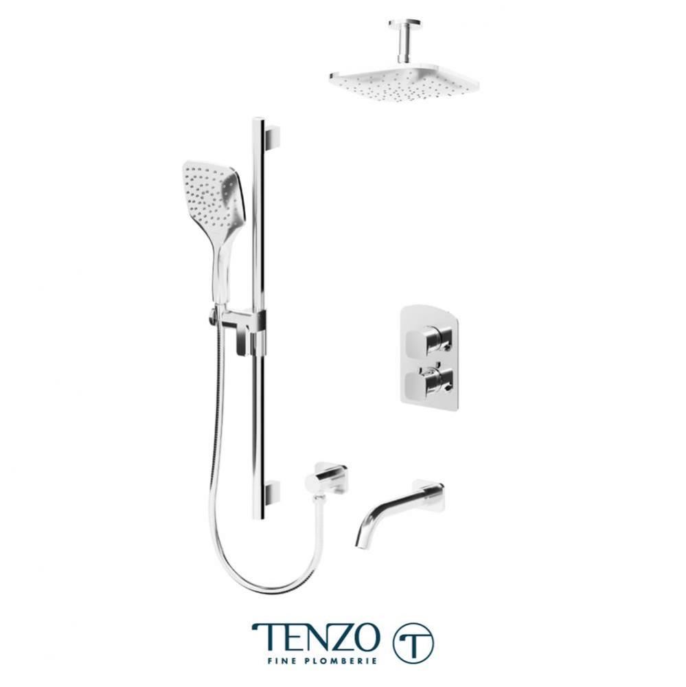 Delano T-Box kit 3 functions thermo chrome finish