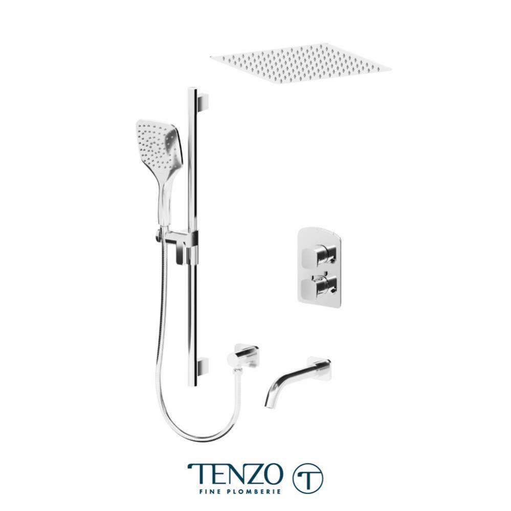 Delano T-Box kit 3 functions thermo chrome finish