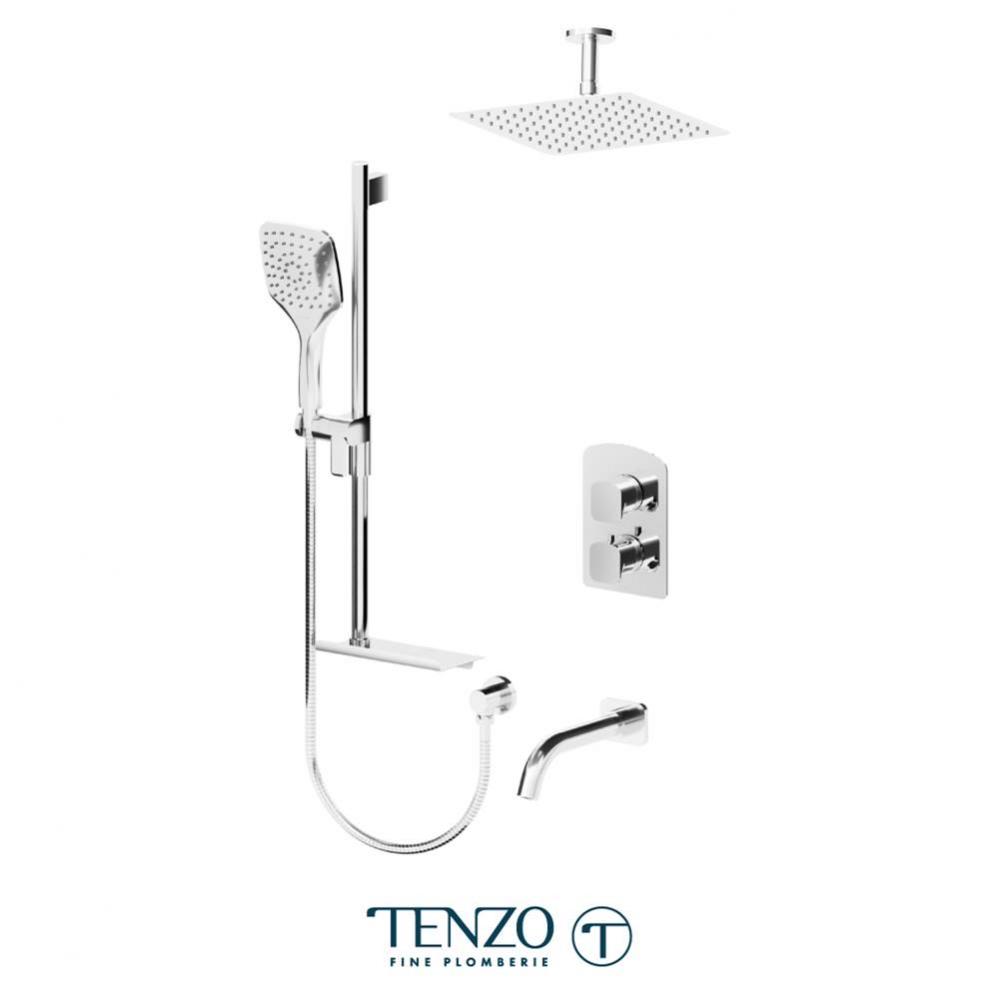 Delano T-Box kit 3 functions thermo chrome finish