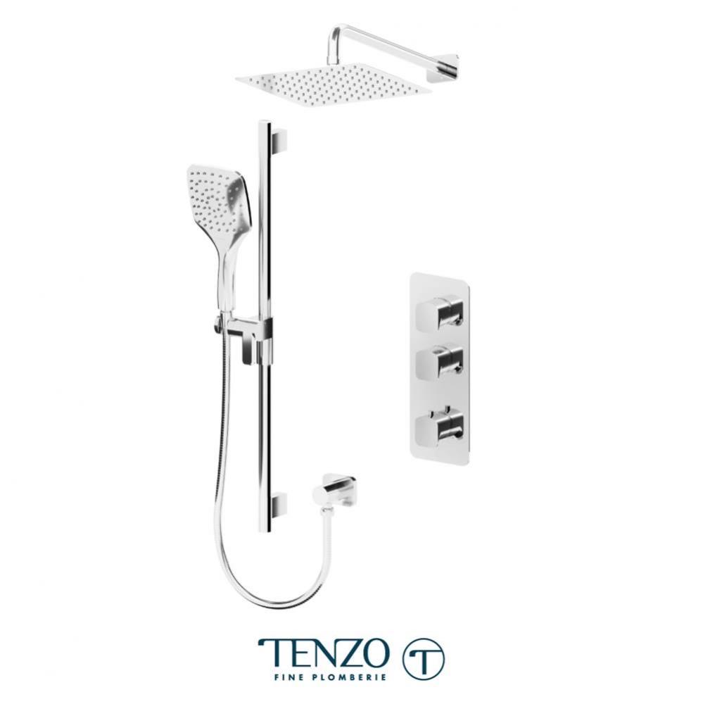 Delano Extenza kit 2 functions thermo chrome finish